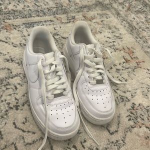 White Airforce Ones - 6.5